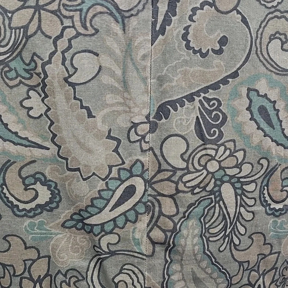 Bonobos Jetsetter Unconstructed Blazer 44L Slim Fit Green Blue Paisley Jacket